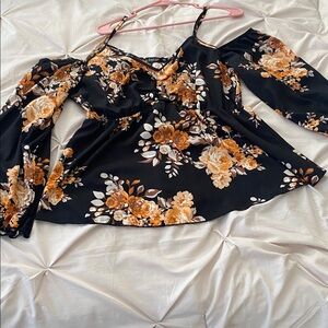 Floral Off-Shoulder Blouse